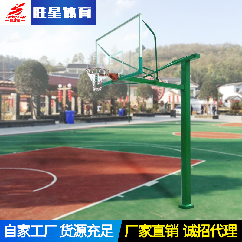 大兴安岭地区移动篮球架公园健身器材 - 方案